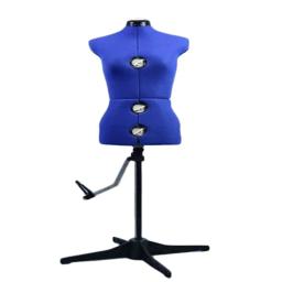 Manequim de pano feminino de costura completa para alfaiate, Body Design, Busto Vestido Forma Stand, Base de Metal, Display ajustável, E218, 2023 - Image 2