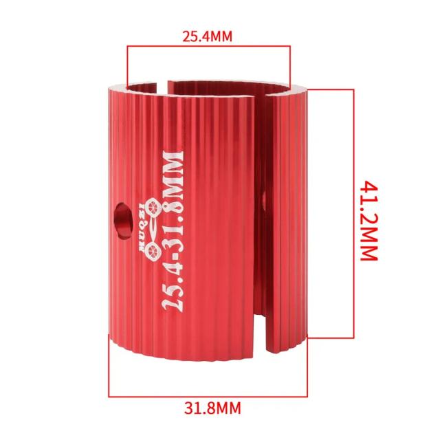 Placa de transferência para guidão de bicicleta Alumínio 25.4mm / 35mm 1 peça