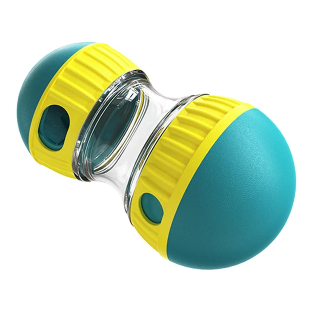 Dispensador interativo do alimento com barra, alimentação lenta treinamento interno, brinquedo do cão, exercício do enigma, rolamento, petiscos que dispensam, perseguição - Image 1