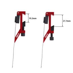 Recurvo arco clicker liga de alumínio ajustável arco e flecha clicker acessórios para a caça tiro com arco - Image 2