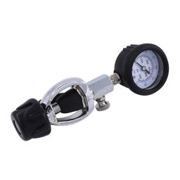 Mergulho submersível profissional Pressure Gauge 5000PSI Air Tank Pressure Checker Dive Acessório - Image 1