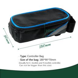 Bicicleta elétrica Conversão Kit, impermeável Controlador Frente Saco, E-Bike Acessórios, Case Protector, Case Parts, 36V, 48V - Image 2