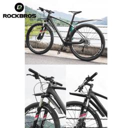 ROCKBROS-Defensores Bicicleta Ajustável, Paralama Bicicleta, Ciclismo Asas, Alongar Roda Durável, MTB Quick Release Fenders, Acessórios de Bicicleta - Image 6