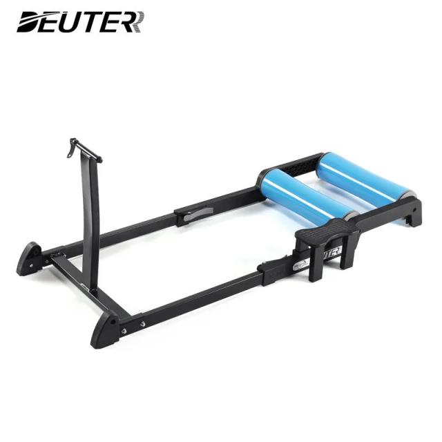Bicicleta Trainer Dobrável Portátil para Exercícios em Casa - Ideal para Treinamento de Ciclismo e Fitness, Compatível com MTB e Bicicletas de Estrada (700C, 24" a 29")