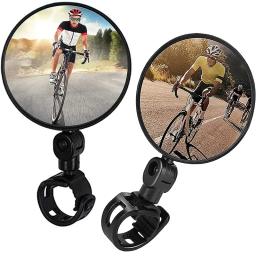Scooter bicicleta espelho retrovisor ajustável mtb ferramenta de bicicleta estrada guiador olho traseiro ciclismo espelhos retrovisores acessórios da bicicleta - Image 4