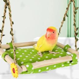 Pet Hammock Pendurado, Cama Ninho Quente, Papagaio Casa, Gaiola de Pássaro Lavável Removível, Poleiro para Hamster, Agaporni - Image 3
