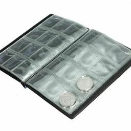 Coleção De Armazenamento De Moedas Do Mundo Álbum De Fotos, Porta-livros, Presente De Bolso, 120 Grade - Image 2