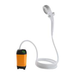 Chuveiro de acampamento ao ar livre portátil bomba chuveiro elétrico à prova dwaterproof água com display digital para acampamento caminhadas viagem pet rega - Image 1