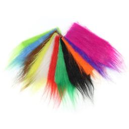 Fibras de pesca para água salgada Fly Tail, Pele artificial, Material fofo, artesanato mais longo, material sintético fofo - Image 1