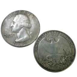 Dolar dos Estados Unidos Dólar Trimestre de Prata, Moeda, 1932-s e 1932-d, Cópia Prata, 2 Jogadores para escolher - Image 1