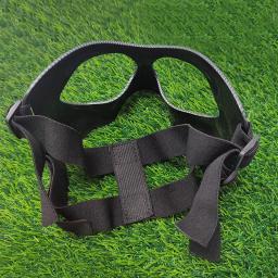 Máscara Facial de Basquete Leve Ajustável, Protetor de Capa Facial, Face, Nariz Guarda para Futebol, Karatê, Ginásio, Exercício, Futebol - Image 4