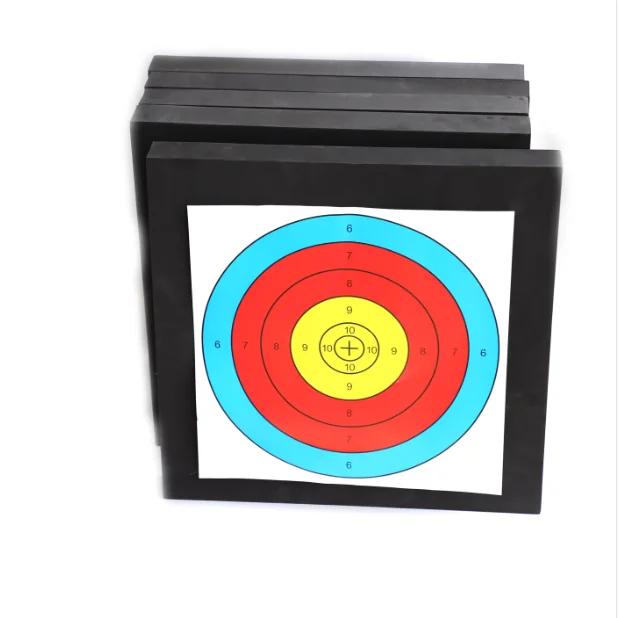 Alvo de Tiro com Arco e Flecha para Prática de Caça - Recursivo Composto 50x50x5cm