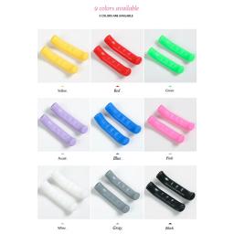 Silicone Anti-slip Bicicleta Brake Handle Cover, MTB Grips, Guiador Proteger Manga, Ciclismo Gear, Acessórios de bicicleta - Image 4