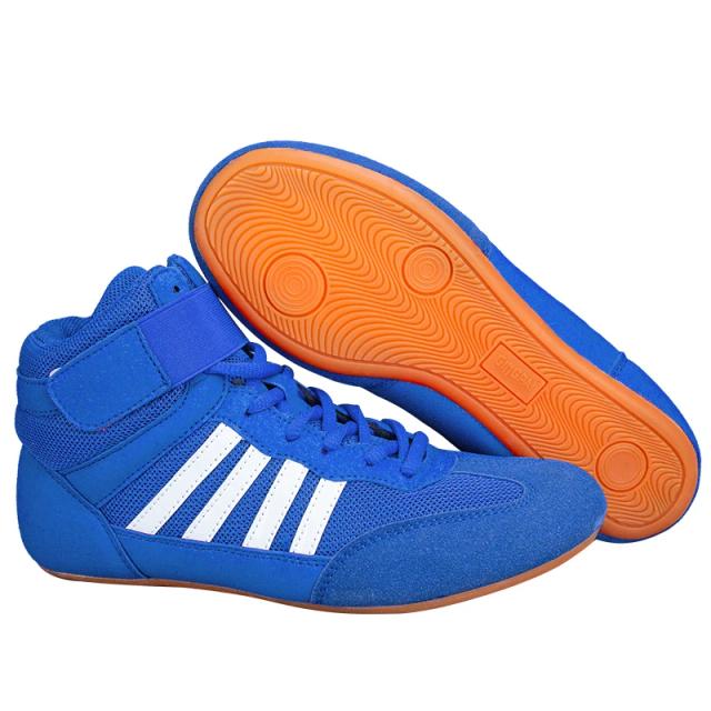 Gingpai Sapatos de Luta Livre e Boxe Fitness - Malha Respirável - Unissex