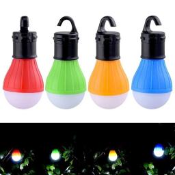 Lanterna portátil com luzes 3led para camping, lanterna pendurada ao ar livre para barraca, pesca e camping - Image 2