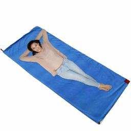 Camping Sacos De Dormir Forro Portátil Ultraleve Velo Saco De Dormir Forro Quente Barraca De Acampamento Mat Cama Para Mochila Camp Suprimentos - Image 5