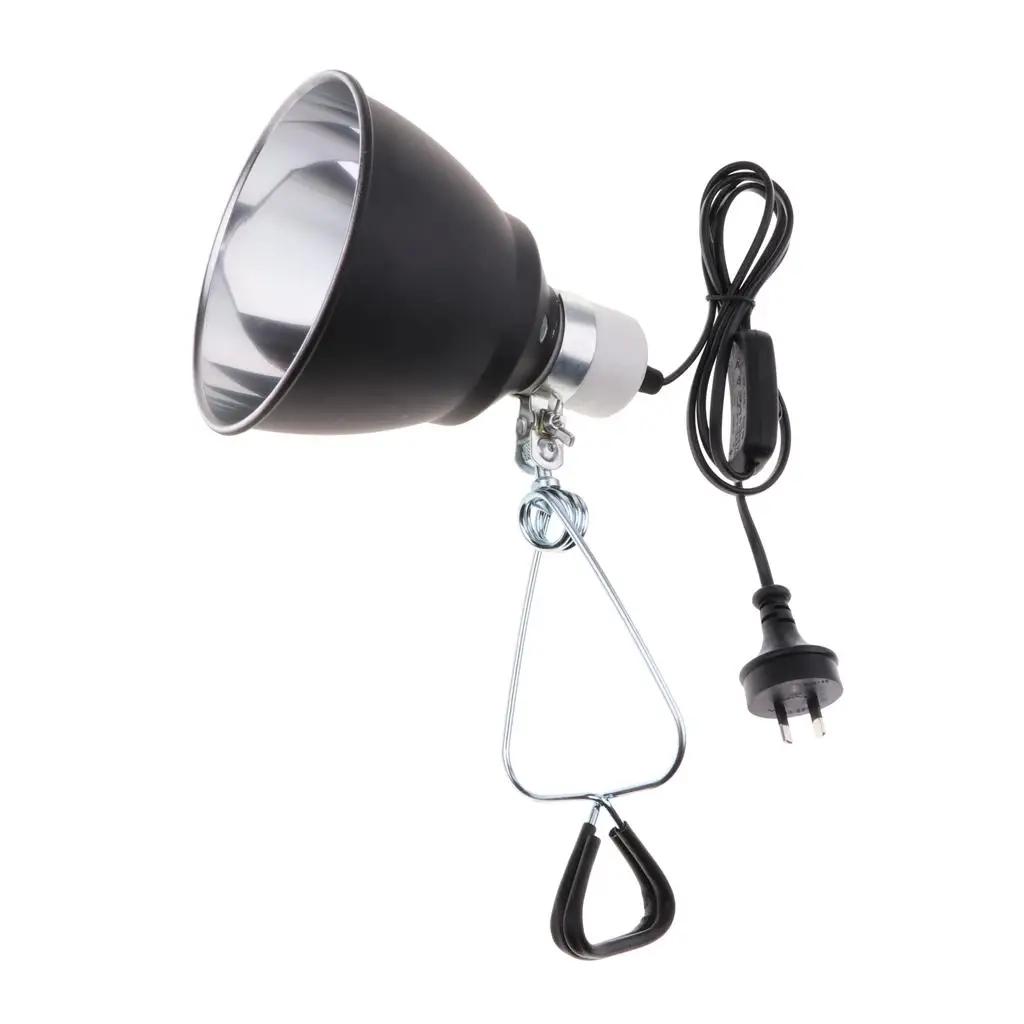 Réptil tartaruga cerâmica aquecimento luz titular, AU Plug, novo, preto - Image 1