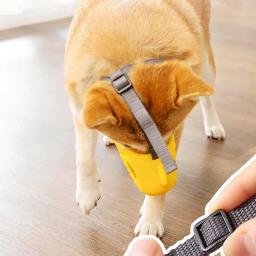 Anti latindo focinho do cão, malha ajustável, respirável, boca focinhos com alças, acessórios para animais, cães pequenos e grandes, 1pc - Image 4