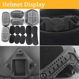 Airsoft Capacete Set para Paintball Jogos, Tactical Headset, Óculos, NVG Mount, Telescópio, Modelo Tactical Gear Combinação - Image 5
