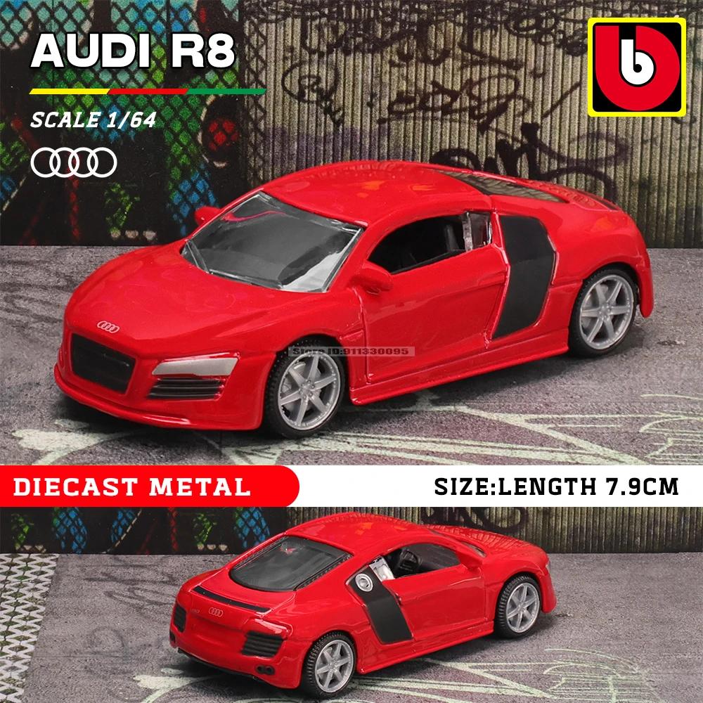 Bburago-Acura Dodge Porsche Ford-Classic Static Car Model, 1:64 Escala, Liga, Fundição, Coleção Toy Presente - Image 1
