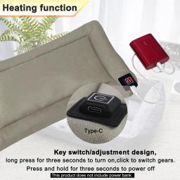 Cobertor De Aquecimento Elétrico Para Animais De Estimação, Pet Heating Pad, Temperatura Ajustável, Cobertores Deeds e Canil - Image 4
