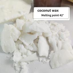 Cera De Coco Aromaterapia Material De Vela, Baixa Temperatura, Vela De Massagem, Matéria-prima Artesanal DIY, 42 Graus De Cera Vegetal, 1000g - Image 3