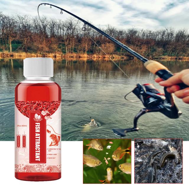 Peixes Atrativos e Spray Aditivo para Pesca - Enhancer Alta Concentração 60ml