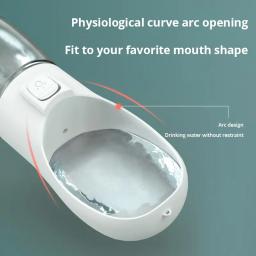 Pet Travel Water Bottle Garrafa de água para cães grandes pequenos Bowl Outdoor Walking Puppy Cat Drinking Bowl Dog Supplie - Image 3