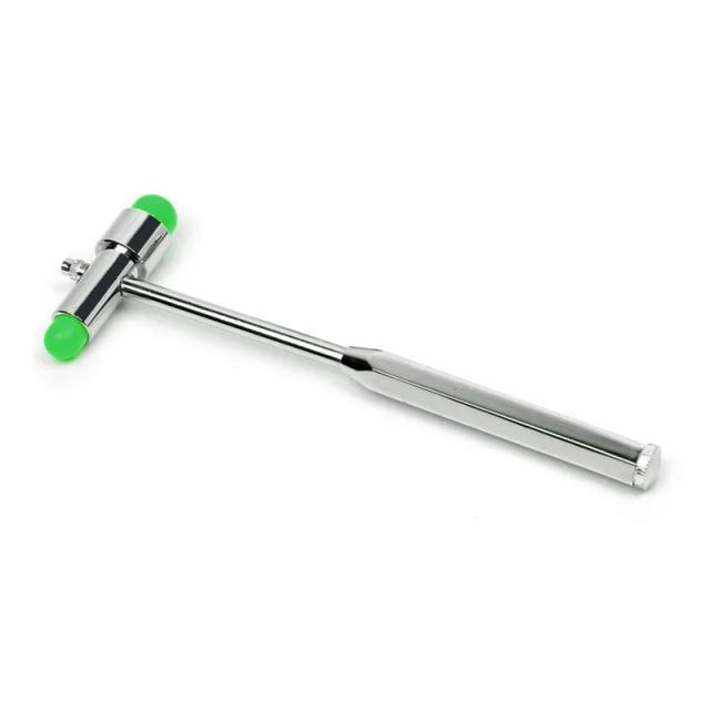 Martelo de Reflexo Metálico para Massagem: Ferramenta de Percussão Neurológica para Alívio nas Pernas, Costas e Joelhos - Presente Ideal para Profissionais de Saúde