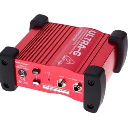 Behringer Direct Injection Box para aplicações de palco e estúdio, profissional e multiuso, Ultra-G GI100 - Image 2
