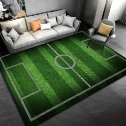 Tapete Padrão de Basquete para Crianças, Tapete de Jogo, Tapetes, Tapete Antiderrapante, Quarto, Sala de Estar, Decoração de Casa, Almofada - Image 4