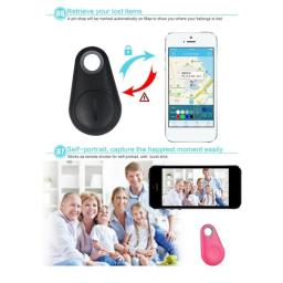 Mini Smart GPS Tracker para animais de estimação, localizador de cães, Tag de alarme anti-perdido, Key Finder sem fio, Bluetooth 4.0, bolsa de criança, carteira, moda - Image 5