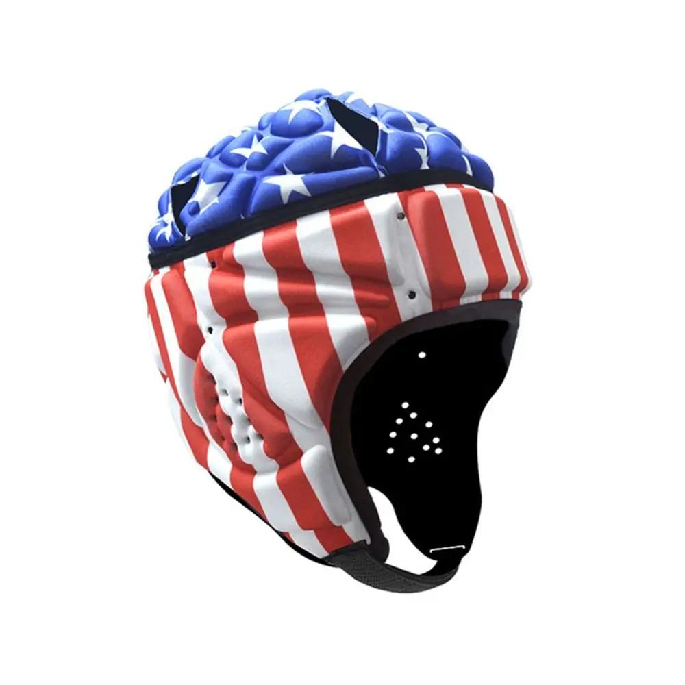 Capacete macio à prova de choque para crianças e adultos, protetor de cabeça ajustável, capacete de futebol - Image 1