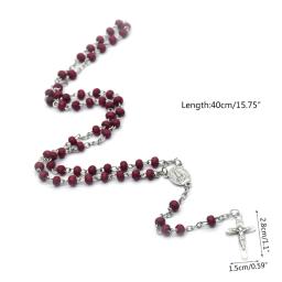 YYSD para colar rosário cruzado, ritual religioso, suporte para festa, lembranças para convidados, suprimentos - Image 6