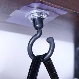 Ganchos de parede transparentes ganchos adesivos ganchos de porta à prova dwaterproof água ganchos de teto mosquiteiro rack de carga - Image 3