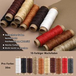 Kraball kit de costura de couro com furador mão costura agulhas linha kit de ferramentas de artesanato de couro para sapatos sofá tenda tapete - Image 4