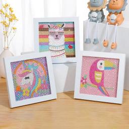 Novo diy kits de mosaico carft diamante artes e ofícios para crianças brilhantes 5d kits de pintura diamante para crianças até 5 simrs velhos - Image 3