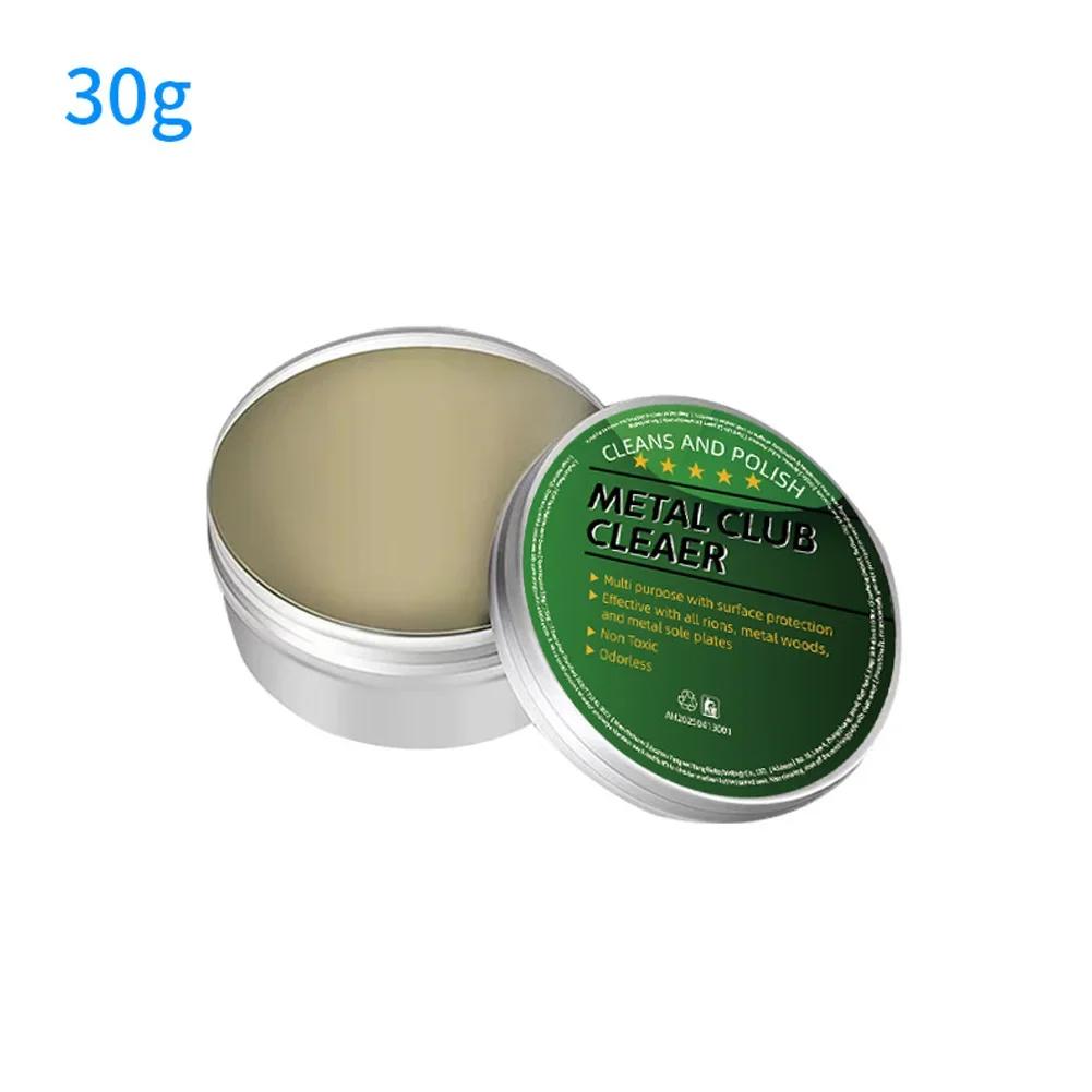 30/50/180g kit de polimento de ferro de golfe clube limpador polonês solução de limpeza conjunto de cuidados de clube de golfe escova de golfe limpador esponja pacote de valor - Image 1