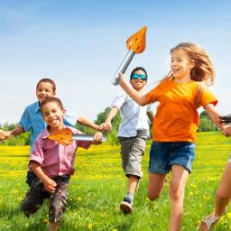 Diversão de tocha inflável para jogos olímpicos, Luau medieval temático, competição esportiva partidária, decorações criativas, adereços - Image 4