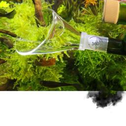 Aquário tanque de peixes planta de água lírio tubulação conectada à saída de entrada tubos lírio saída da tubulação para aquários do tanque de peixes - Image 2