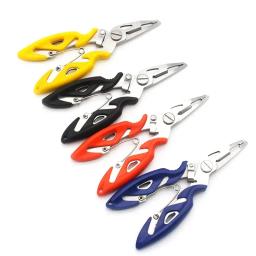 Alicate de pesca de tamanho pequeno, aço inoxidável, água doce, água salgada, removedor de gancho, tesoura, equipamento de pesca de metal - Image 4