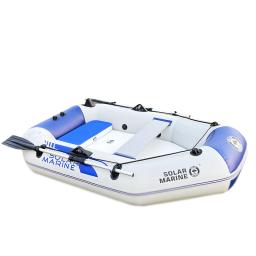 Barco inflável para esportes aquáticos Solarmarine, caiaque de segurança em PVC, canoa, bote, piso de ar Hovercraft, 1 pessoa, 175 cm, 0,7 mm - Image 6