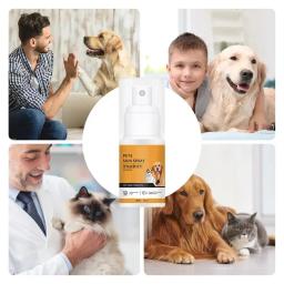 Spray hidratante de pele para gato e cachorro, Spray de coceira, Casaco de pele seca, natural, 30ml - Image 4