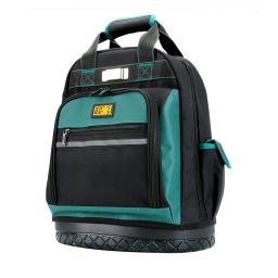 Bolsas de ferramentas para trabalhadores, mochila resistente de ferramentas com vários bolsos de grande capacidade para carpinteiro - Image 2