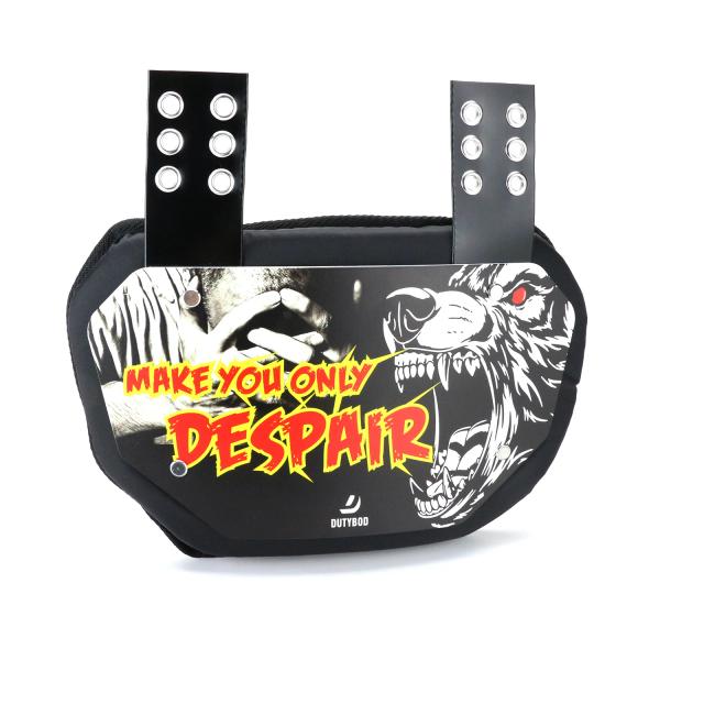 Protetor Costal DUTYBOD para Futebol e Rugby - Pad Traseiro Ideal para Adultos e Jovens
