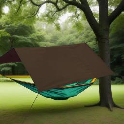 Tapete de Acampamento Multifunções, Abrigo Solar, Dobrável, Impermeável, Portátil, Viagem, Tenda de Piquenique, Equipamentos de Praia, Esportes, Caminhadas - Image 3