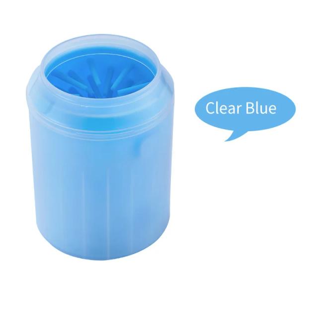 Copa Lavadora de Patas em Silicone para Pets, Limpeza Rápida e Eficiente de Pés de Cães e Gatos