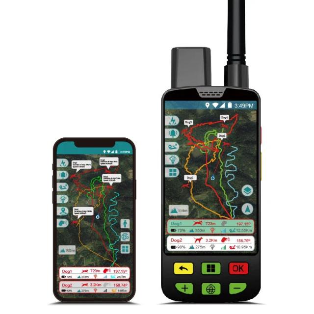 Eseek PetSphere Rastreador GPS VHF/4G para Cães com 6400mAh