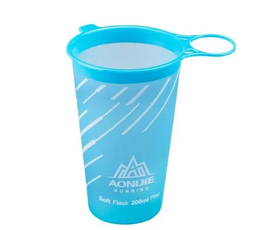 Garrafa Dobrável AONIJIE-TPU para Corrida e Ciclismo, Variações de 170ml a 600ml