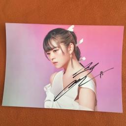Coleção autografada TWICE Yoo JeongYeon, ouça com você-a foto, Coleção 5*7 K-Pop, 2024A - Image 2